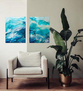 Ocean - Diptych