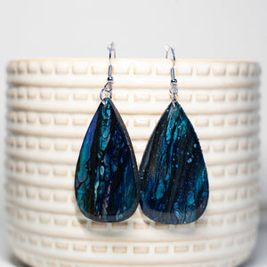 'Peacock Rain 2' Earrings